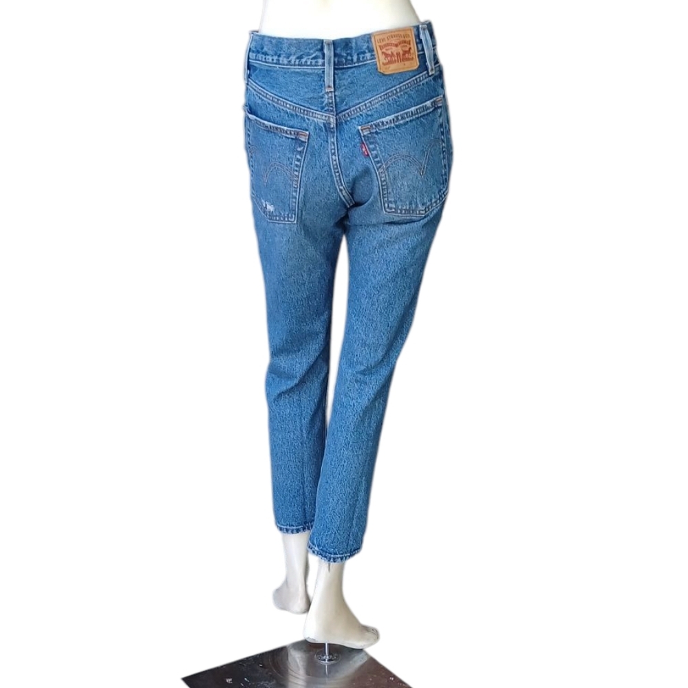 8194....Levi's 501 Straight Leg Jeans W25 L26 - Picture 5 of 7